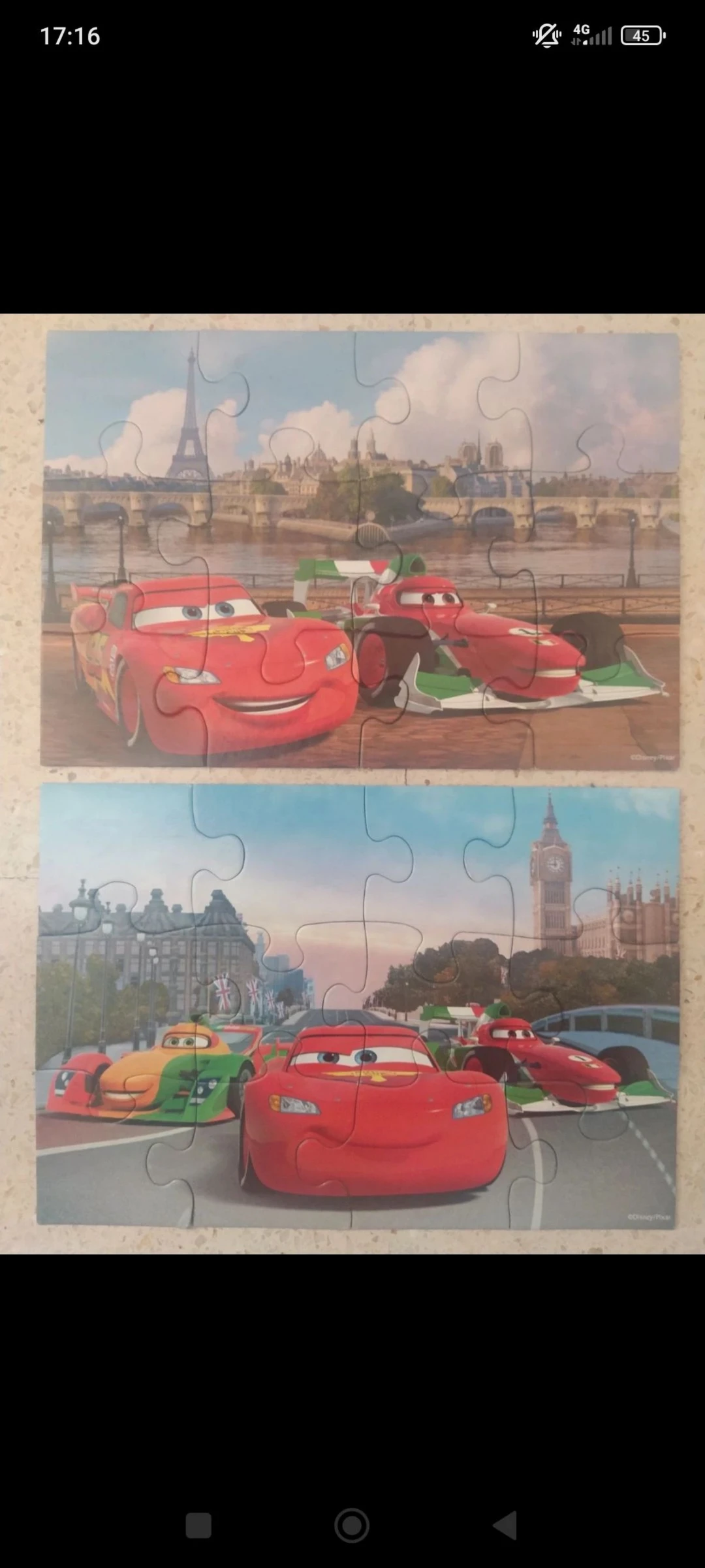 2 quebra-cabeças Carros 12 peças – photo 3